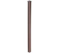 Poteau en WPC Sarthe en WPC, système de connexion 1,88 marron