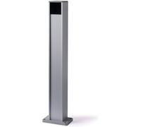 Poteau extérieur en Aluminium 500 mm pour sélecteurs de photocellules Nice PPH3