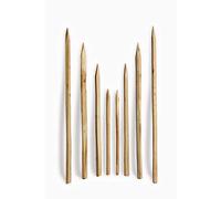 Poteau fendu en acacia de 150 cm - Poteau de clôture en bois de robinier Nature Zaun Pfahl Reebstock Pfosten