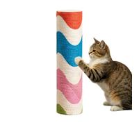 Poteau Griffoir à Gratter pour Chat Panneau Mural Autocollant d'escalade