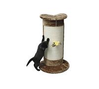 Arbre a chat Poteau tronc angulaire 58cm Brun