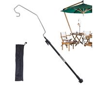 Poteau Lumineux de Camping Support Réglable et Pivotant