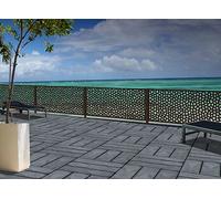 Poteau Panneaux Décoratifs Pp - Rouille - 1,15m