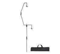 Poteau Pliable pour Support de Lampe de Poche, Support de Lampe de Poche de Camping - Support de lumière Pliable pour Lanterne | Piquet d'éclairage au Sol Portable avec Sac de Rangement