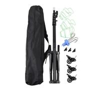 Poteau portable Iv | Support mobile Iv avec crochet pour bouteille, équipement pliable avec roue pour voyage, quotidien, extérieur, intérieur, hôpitaux, cliniques, maison, lit, pour