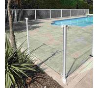 Poteau pour garde-corps en verre - Barriere piscine verre