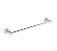 Poteau pour Serviette Towel Rail Single Pole Self Adhesive Wall-Mounted Bar for Bathroom Kitchen Office Holder(60Cm)