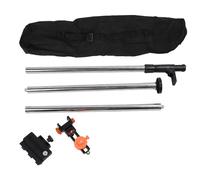 Poteau télescopique tige de niveau réglable pour entrepreneurs, ingénieurs, géomètres, alliage d'aluminium