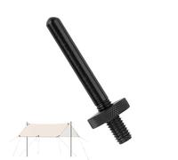 Poteaux de bâche imperméable de camping avec pointe pour tringle de tente | Dé à coudre de rechange extérieur pour terrasse, jardin, pont, clôture, camping, pique-nique, randonnée