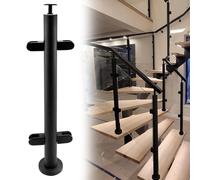 Poteaux de balustrade en verre Poteau De Garde-corps En Verre De Hauteur 60 80 90 100 110 120 Cm, Poteau De Fixation Pour Garde-corps En Verre De Balcon/terrasse(B-EDGE,Height 70cm)