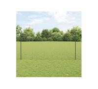 Vidaxl Poteaux De Clôture 44 Pcs En U Gris 160 Cm En Acier