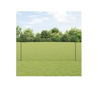 Vidaxl Poteaux De Clôture 44 Pcs U-Channel Gris 200 Cm Acier