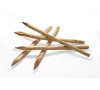 Poteaux de clôture en acacia, 6 à 8 cm, poteaux en bois dur solide et robuste, naturel, 180 cm
