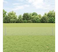 Poteaux De Clôture Vidaxl 5 Pcs U-Channel 40 Cm Acier Galvanisé, Clôture Hexagonale Vidaxl 0.4x10 M Acier Galvanisé