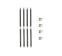 Poteaux de filet trampoline - Lot de 4 - Ø32 mm Punchi - Hauteur 180 cm