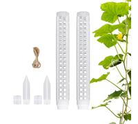 Poteaux de Mousse pour grimpantes | Empilable de 64 cm pour | Support pour Un Design en Maille | pour orchidée, vis, Jardin, Vase, planteur, pépinière, Utilisation en intérieur et en