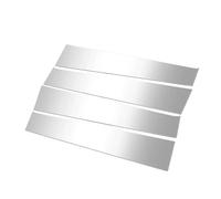 Poteaux de Pilier de fenêtre de Voiture Garnitures de Porte Autocollants de Couverture pour Dodge Ram 1500 2500 3500 4500 5500 2009-2018 Accessoires chromés