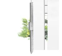 Poteaux de réparation de clôture, ancrages au sol | Pièces de terre , fournitures de jardin épaissies, conseils de réparation résistants pour clôtures inclinées