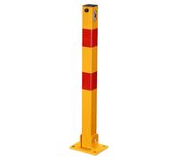 Poteaux de sécurité - Ensemble de 6 poteaux de signalisation flexibles pour la gestion du trafic et le contrôle de la circulation, idéal pour les barrières d'accès et la sécurisation des allées.