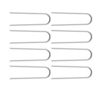 Poteaux de sol de trampoline, poteaux de trampoline | Canopies fixes ongles,Ensemble de trampolines en forme de U en poteaux de terre pour le football, les tentes de camping, les décorations de jardin