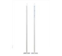 Poteaux de tennis de soutien pour jeu de simple Carrington Gris TU