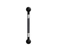 Poteaux en Fibre de Carbone de 12 mm avec têtes en Aluminium pour caméra de Sport, Mobile pour caméra d ' Action et Smartp, Tige d ' Extension légère et réglable en Fibre de Carbone, Doubles