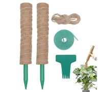 Poteaux en mousse pour plantes grimpantes - Support vertical pour plantes grimpantes - Tige de vigne d'extérieur pour intérieur, jardin, balcon, jardin, jardin, jardin, jardin, fleurs en pot, vigne