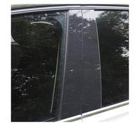 Poteaux Pilier polis pour E90 2005 2006 2007 2008 2009-2012 Pilier Fenêtre Porte Voiture Autocollants Garniture Poteau B(Fibre de Carbone)