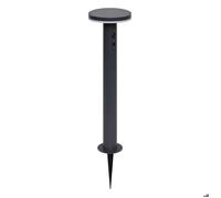 Potelet Detekt solaire détecteur de mouvement gris graphite - Hespéride