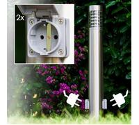 Potelet d'extérieur - HOFSTEIN - Dakar - 2 prises électriques - IP44