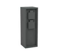Potelet extérieur PARK 5 IP54 en aluminium gris anthracite 100x100x300mm