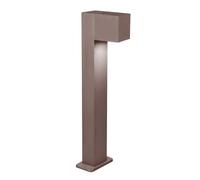 Potelet extérieur - SHOT - Ibiza - LED couleur corten - 50x12,2x6,9 cm - Design moderne