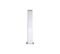 Potelet Hauteur 1200mm Section 100X40 Avec Platine Couleur Blanc 9010