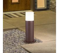 Potelet Hoosic En Aluminium Moulé Sous Pression brun rouille, blanc