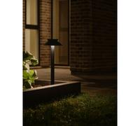 Potelet - JUSTINA - Métal - Noir - SolarLed NORDLUX 2418098003