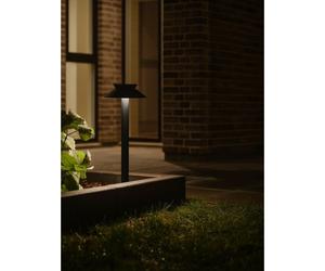 Potelet - JUSTINA - Métal - Noir - SolarLed NORDLUX 2418098003