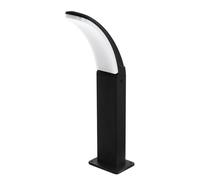 Potelet Led Fiumicino De Forme Arquée noir, blanc