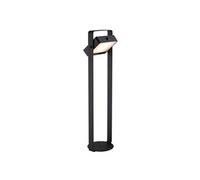 Potelet SAULIO Solar Aluminium Noir, H.60 IP44 SolarLed / Extérieur