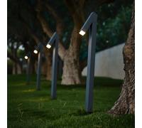 Potelet solaire noir soltek