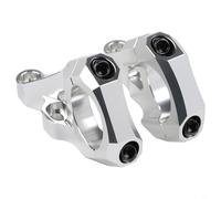Potence à montage direct, pour double couronne, fourches, rehausseur de guidon de 31,8 mm, pour VTT DH et moto tout-terrain BEEs, alliage d'aluminium CNC 6061, noir/violet (argent)