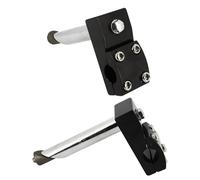 Potence bmx alu plongeur d21.1 ouvrable fixation 4 vis noir (cintre 22.2)