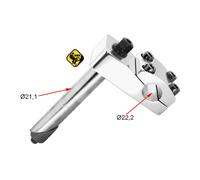 POTENCE BMX BIKE VÉLO FREESTYLE DIAMÈTRE ALUMINUM: MM 21,1