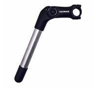 Ergotec Octopus 2 25.4 Mm Stem Argenté 90 mm / 0º/+60º Silver / Black