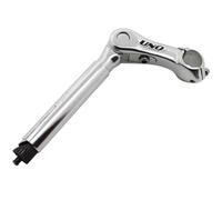 POTENCE CITY A PLONGEUR REGLABLE 22,2-25,4mm L 105mm ARGENT POUR CINTRE 25.4mm