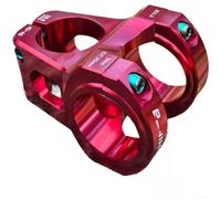 Potence Courte 35mm Alliage 6061-T6 CNC Potence Courte 35mm | Design court 35mm, direction pour agile, réponse pour rapide, aluminium pour durable, montage facile(Red)