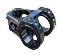 Potence Courte 35mm Alliage 6061-T6 CNC Potence Courte 35mm | Design court 35mm, direction pour agile, réponse pour rapide, aluminium pour durable, montage facile(Black)