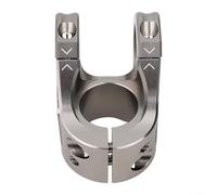 Potence courte pour VTT, rehausseur creux en alliage d'aluminium de 35 mm, coupe CNC pour une performance et une durabilité optimales ()