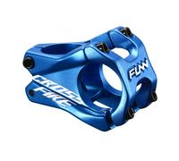 FUNN Crossfire Potence VTT avec Collier de Guidon de 31,8 mm - Potence de Vélo en Alliage Durable et Léger pour Vélo de Montagne et Vélo BMX, Longueur de 35 mm (Bleu)