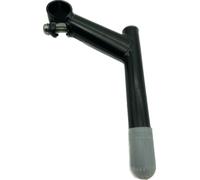Potence de guidon 1" 160mm support de guidon de vélo support de guidon en acier noir
