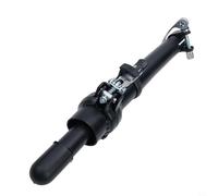 Potence de guidon de vélo pliable avec pince réglable de 22,2 à 25,4 mm de diamètre, longueur totale de 350 mm, construction en acier et fer pour vélo pliable
